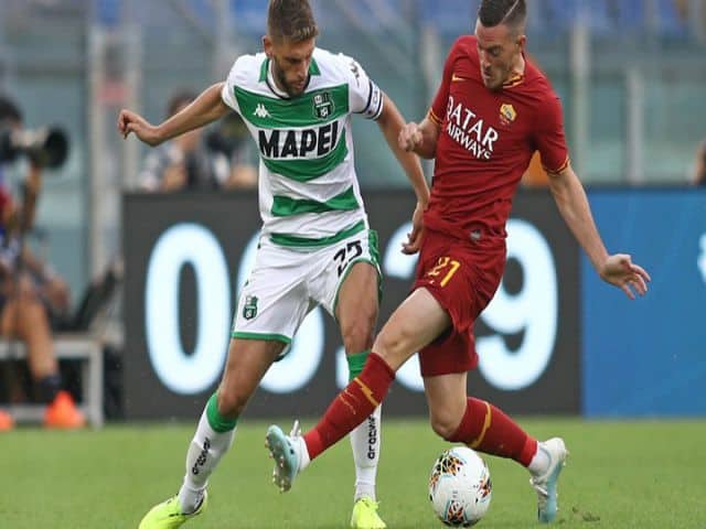 Soi kèo nhà cái trận AS Roma vs Sassuolo, 06/12/2020