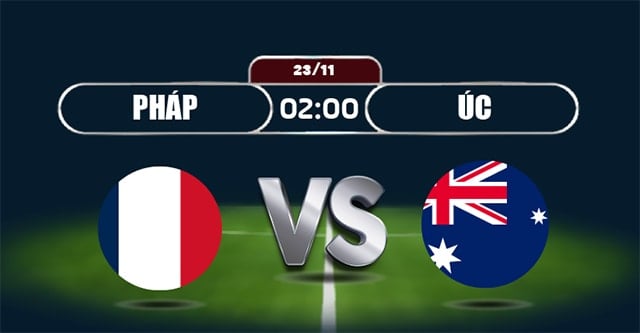 Soi kèo bóng đá SBO Pháp vs Úc ngày 23/11/2022 – Vòng bảng World Cup 2022